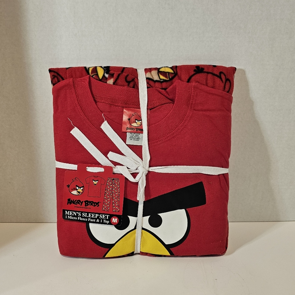 Angry Birds Pajama Set Men's